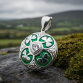 Shamrock Locket Necklace