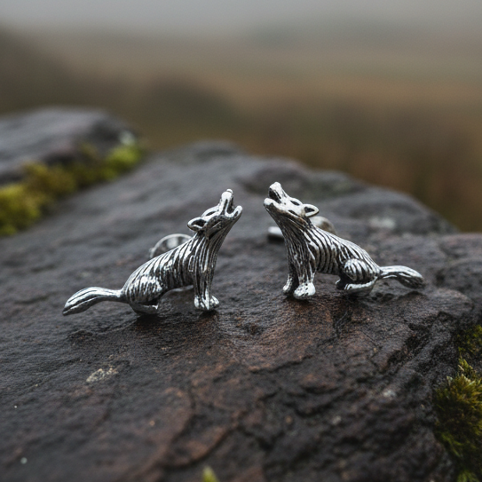 Howling Wolf Earrings