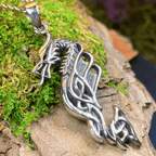 Zorn Celtic Dragon Necklace - 18