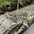 Earrach Butterfly Necklace - 18