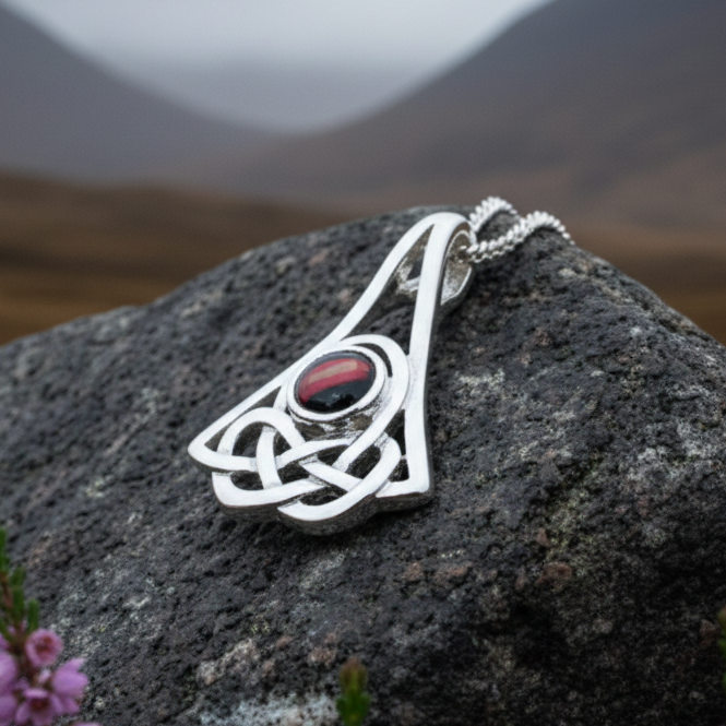 Heathergems Celtic Knot Necklace