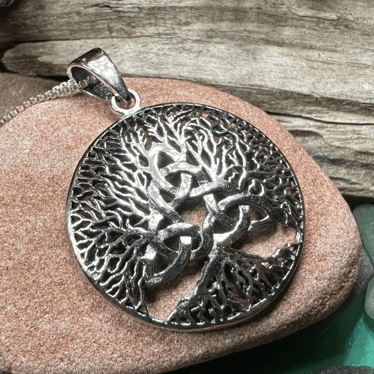 Tree of Life Triquetra Necklace - 