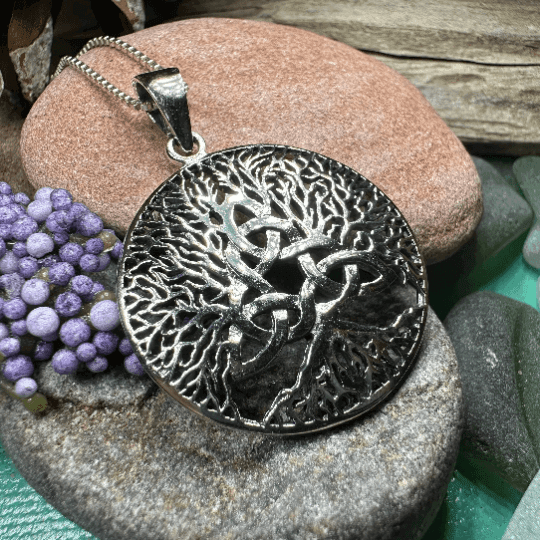 Tree of Life Triquetra Necklace - 
