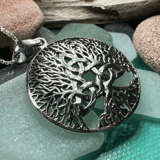 Tree of Life Triquetra Necklace - 