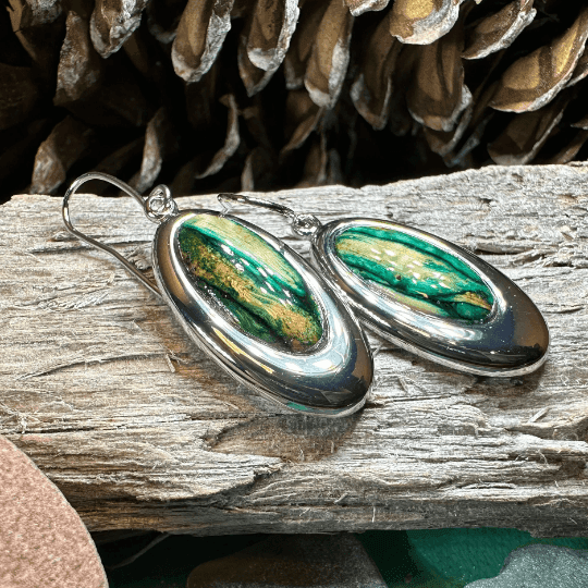 Heathergems Celtic Teardrop Earrings - Red