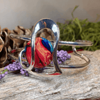 Heathergems Heart Scottish Bracelet - Multi