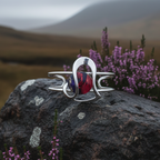 Heathergems Heart Scottish Bracelet