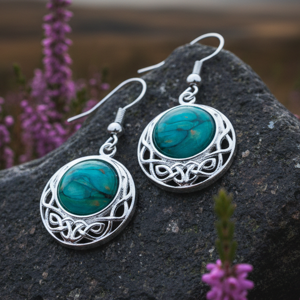 Heathergems Celtic Knot Earrings