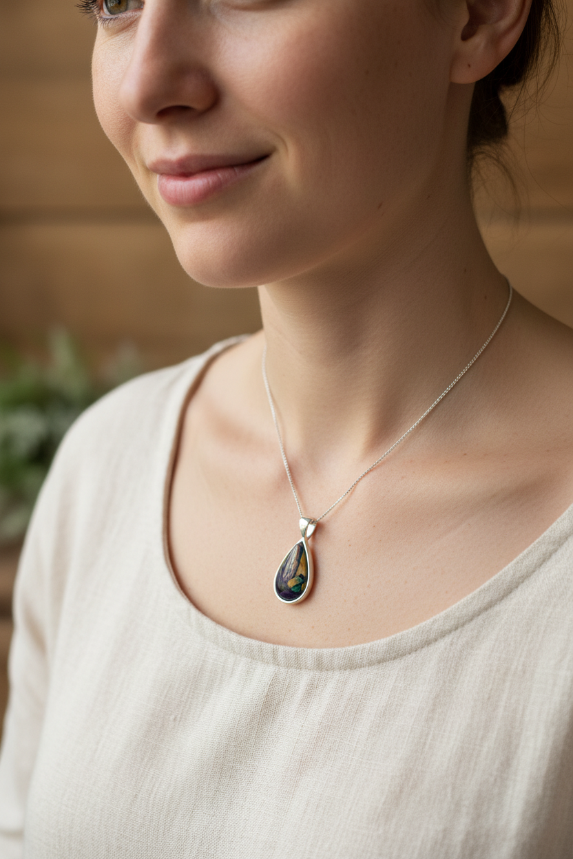 Heathergems Edith Scottish Necklace