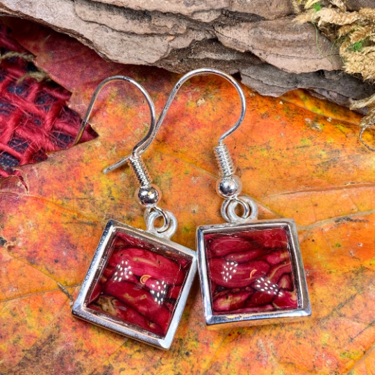 Heathergems Square Earrings