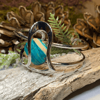 Heathergems Heart Scottish Bracelet - Green