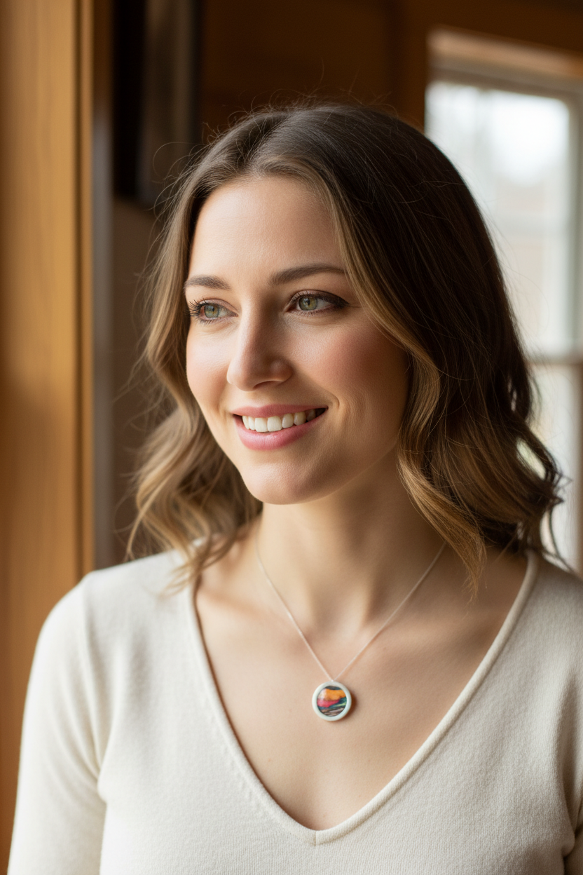 Heathergems Scottish Highlands Necklace