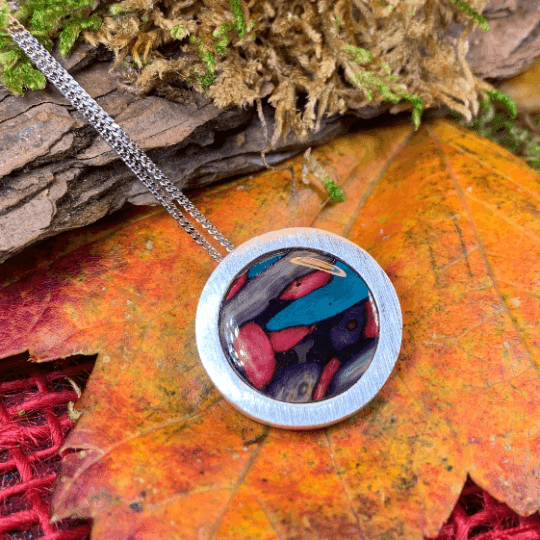 Heathergems Scottish Highlands Necklace - Green