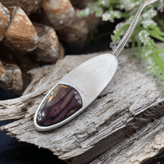 Jura Scottish Highlands Necklace - Purple