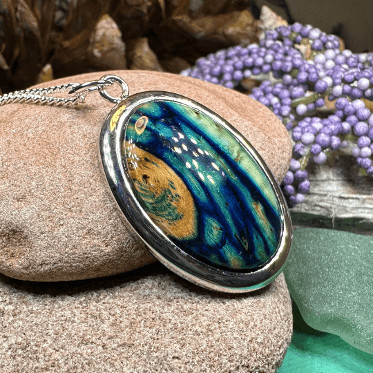 Scottish Highlands Heathergems Necklace - Green