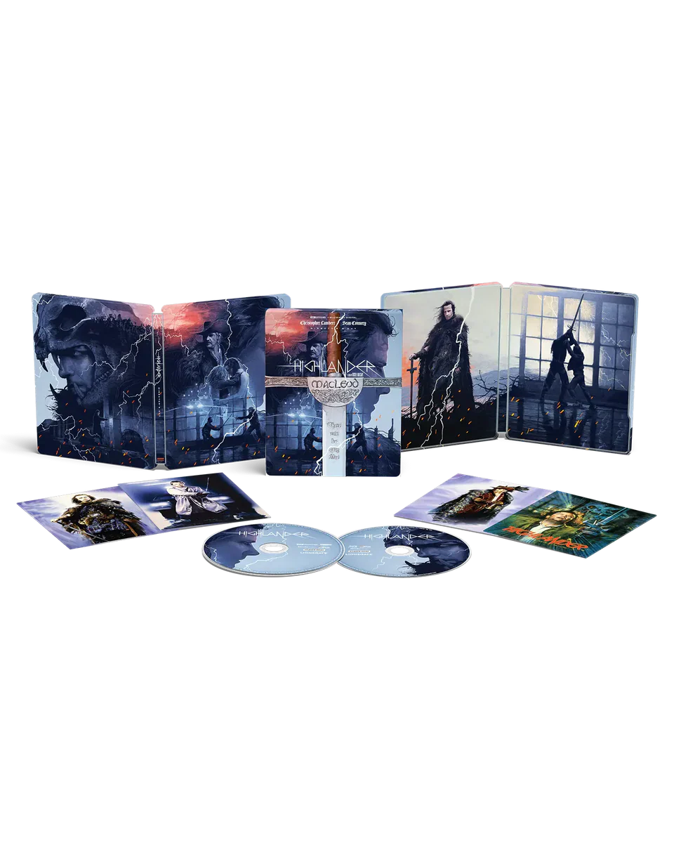 Highlander - 30th Anniversary Steelbook (4K Ultra HD + Blu-ray + Digital)