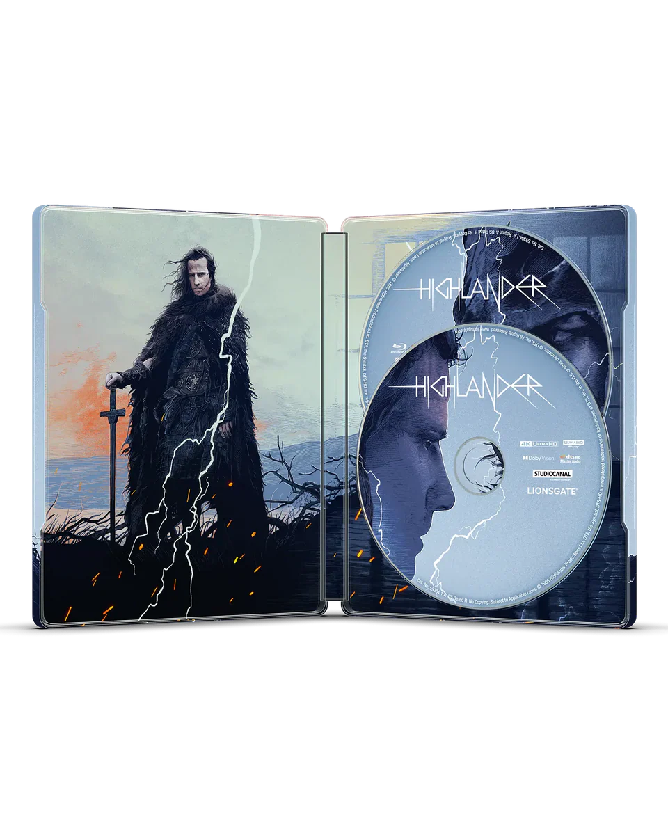 Highlander - 30th Anniversary Steelbook (4K Ultra HD + Blu-ray + Digital)