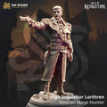 High Inquisitor Lorthren, Veteran Mage Hunter (Male Human Ranger / Gunslinger) - 32mm Scale