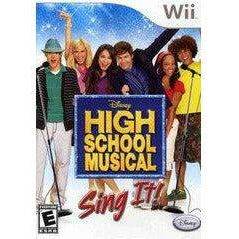 High School Musical Sing It - Wii - 