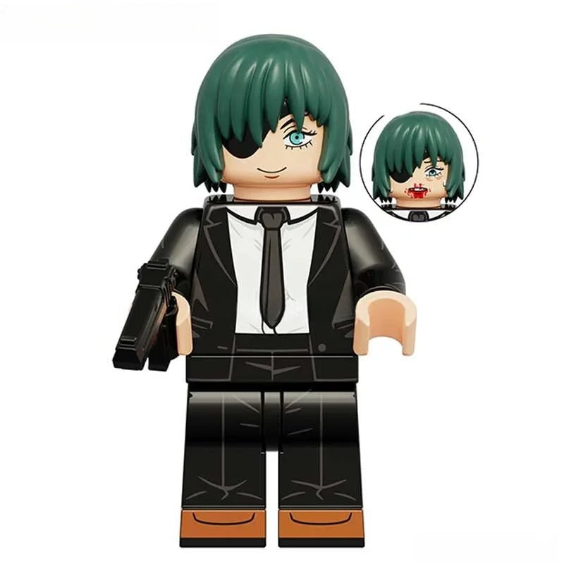 Himeno from Chainsaw Man Lego Minifigures Anime toys