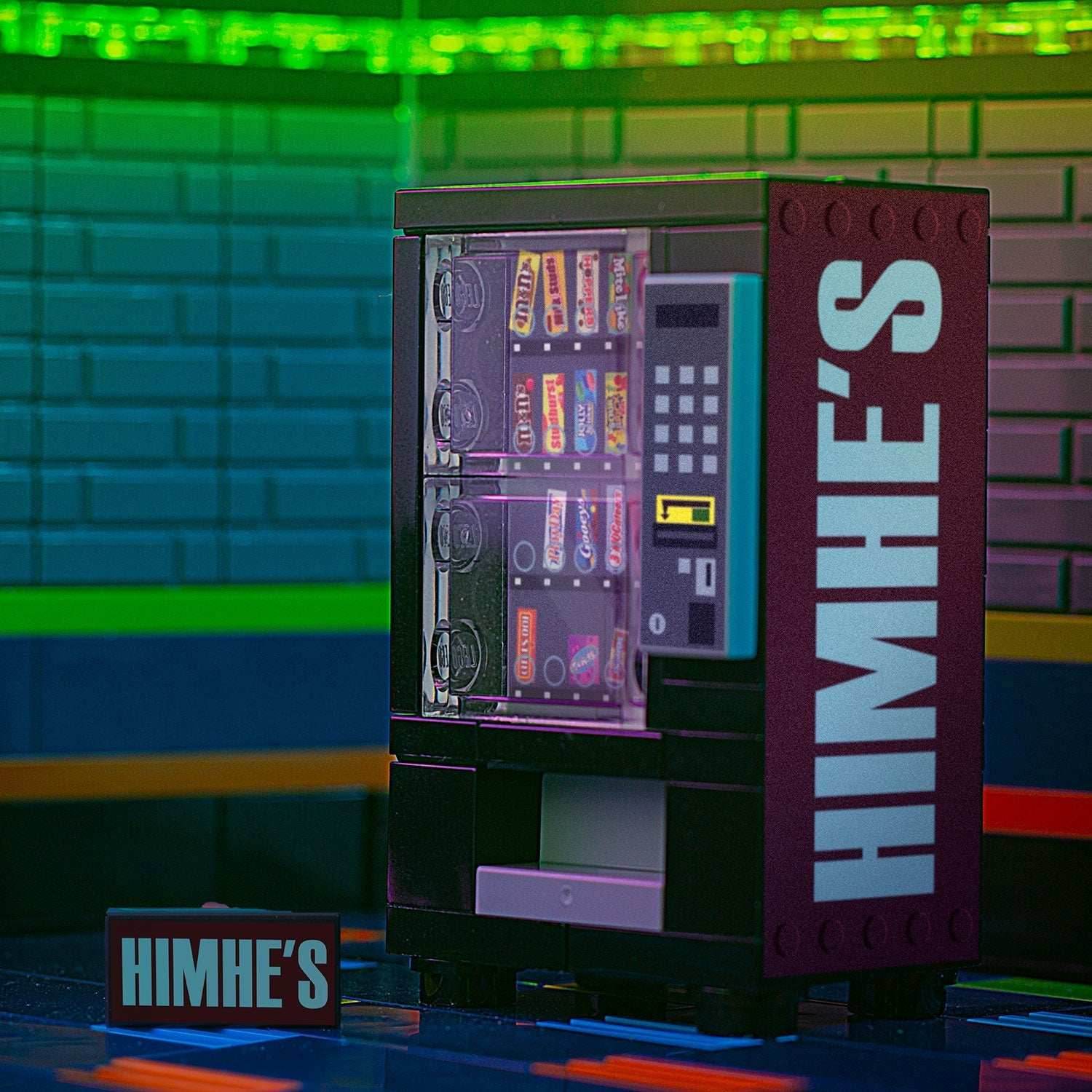 HimHe's - B3 Customs® Candy Vending Machine made using LEGO parts - 