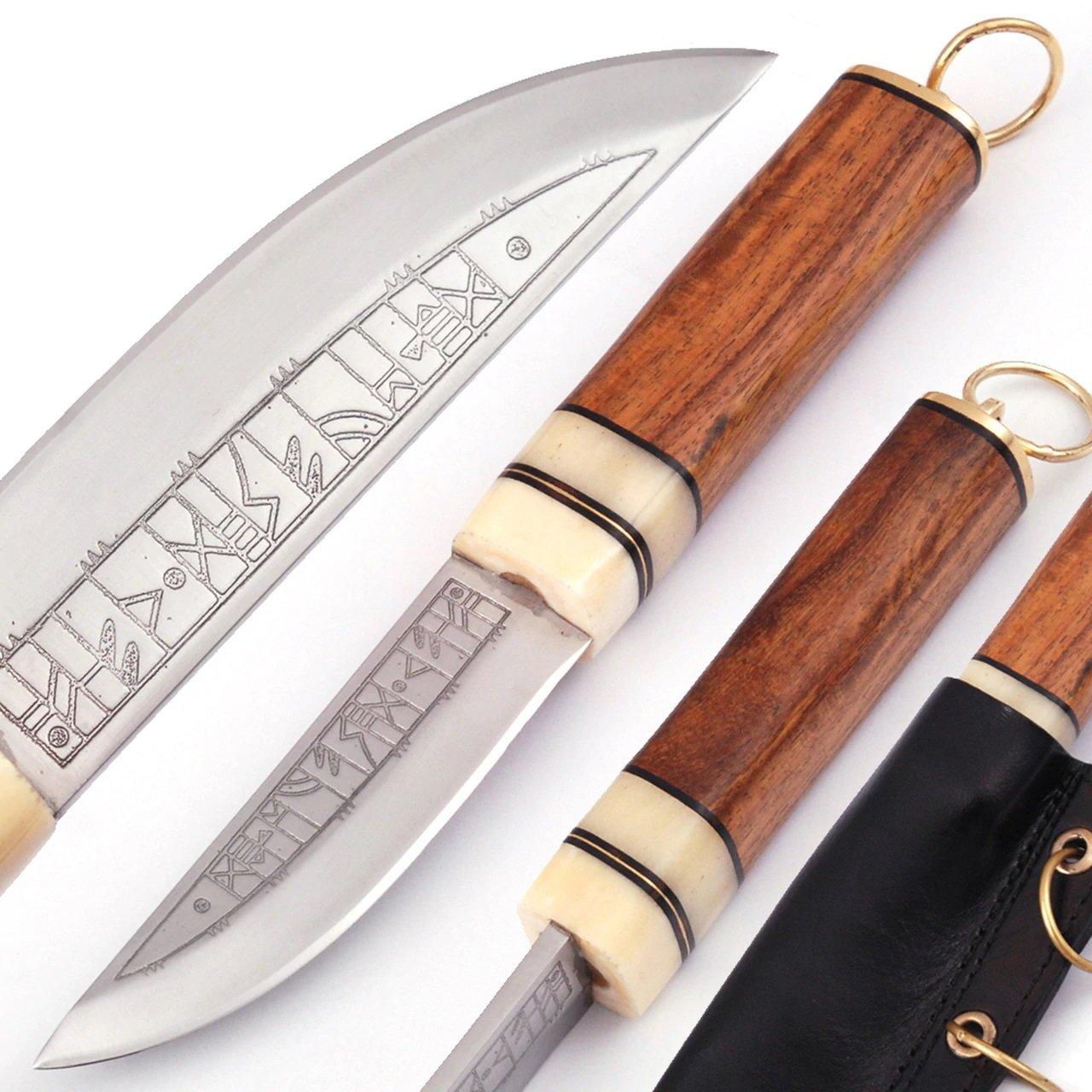 Scandinavian Gotland Style Viking Outdoor Knife-4