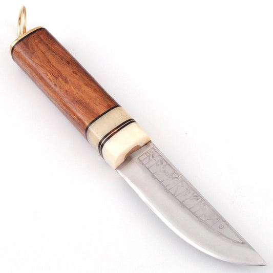 Scandinavian Gotland Style Viking Outdoor Knife-0