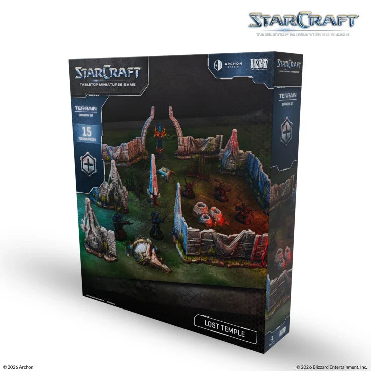 StarCraft The Miniatures Game: Terrain: Lost Temple Expansion Set