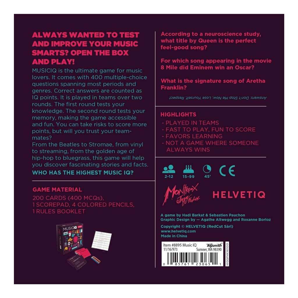 Music IQ - Test your music knowledge! - 