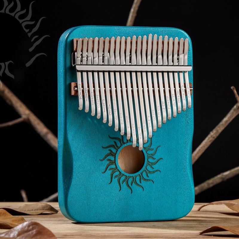 Hluru Kalimba 17 21 Key Kalimba Finger Piano Solid Maple Wood Kalimba Thumb Piano Keyboard Musical Instrument Mbira for Beginner