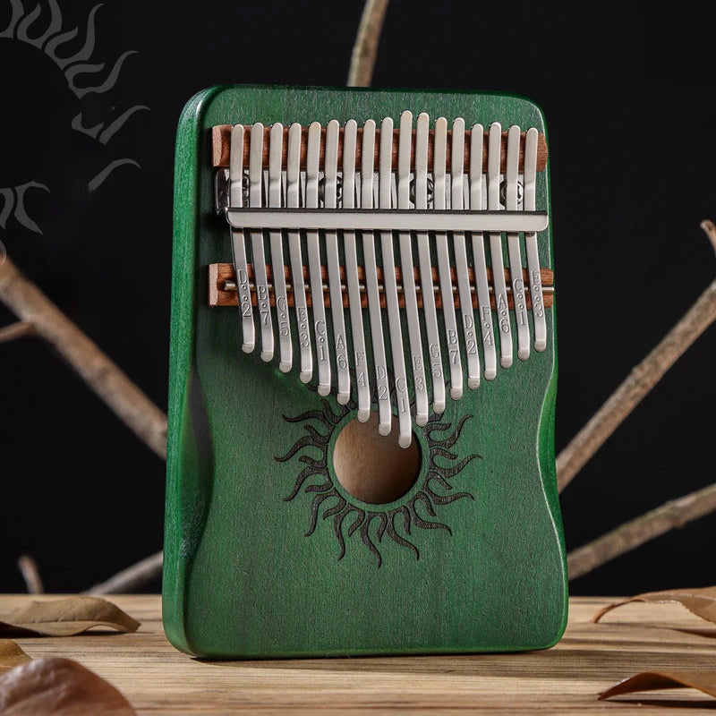 Hluru Kalimba 17 21 Key Kalimba Finger Piano Solid Maple Wood Kalimba Thumb Piano Keyboard Musical Instrument Mbira for Beginner