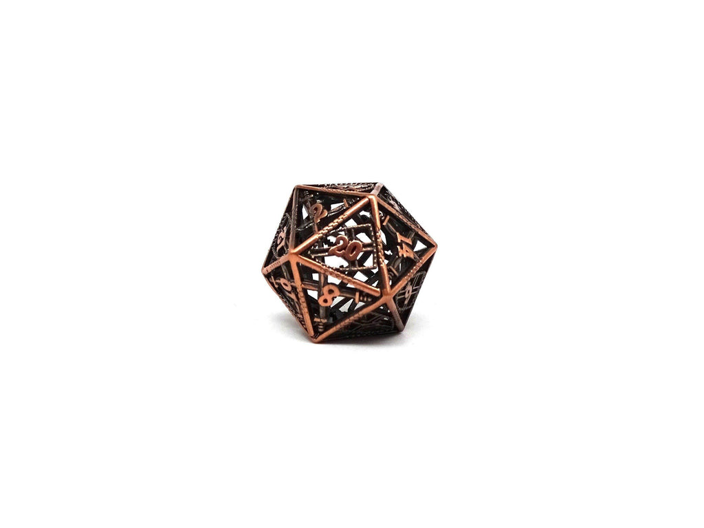 Hollow Dice of Divine Retribution - 5 Pack of D20 Dice - Role-Players