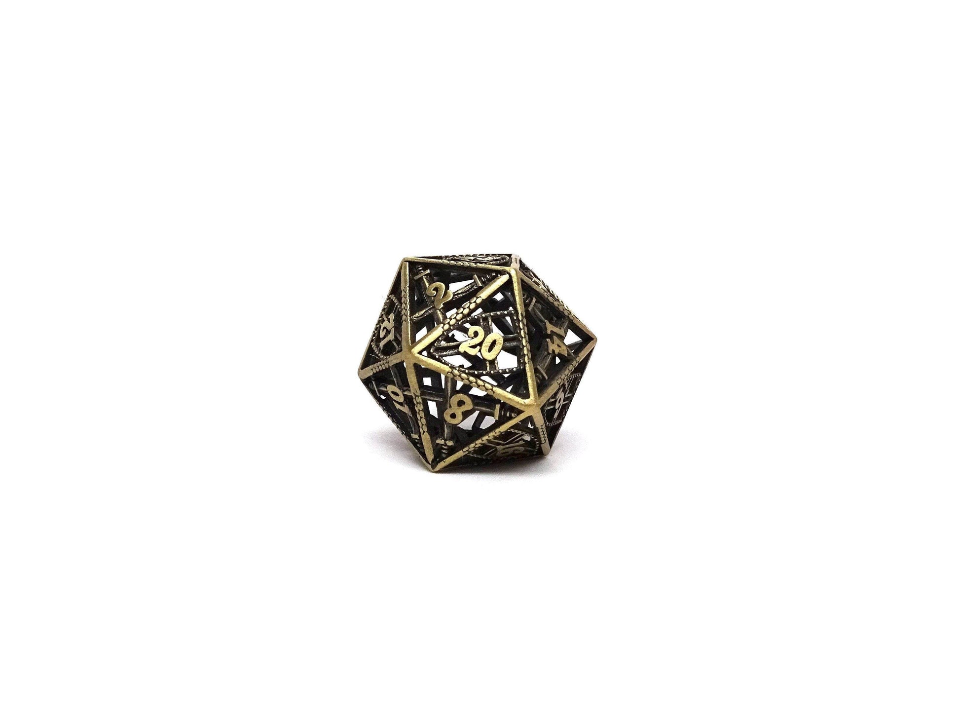 Hollow Dice of Divine Retribution - 5 Pack of D20 Dice - 