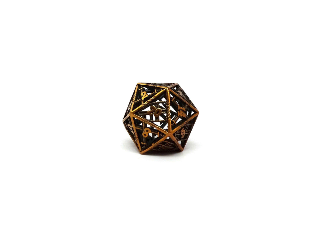 Hollow Dice of Divine Retribution - 5 Pack of D20 Dice - Role-Players