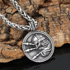 Vikings Warrior Stainless Steel Necklace - Metal Chain
