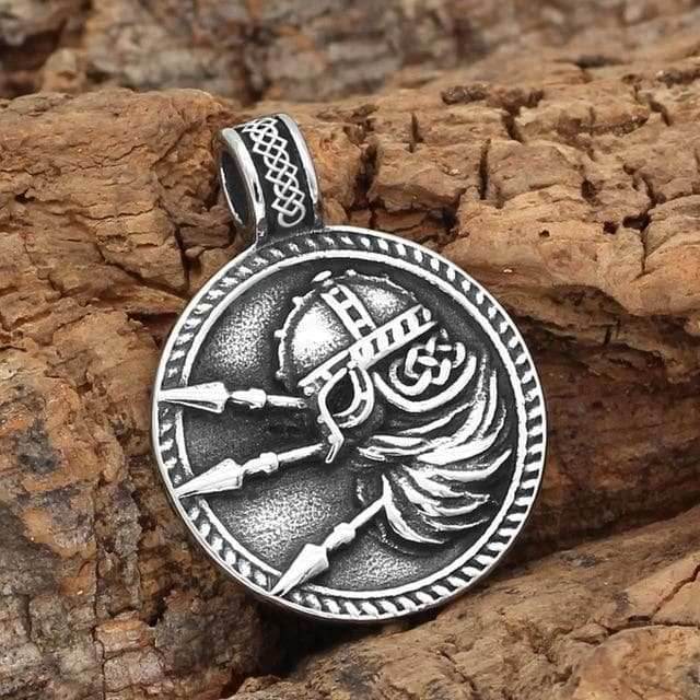 Vikings Warrior Stainless Steel Necklace - Pendant