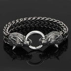 Viking Nordic Geri & Freki Stainless Steel Bracelet - 
