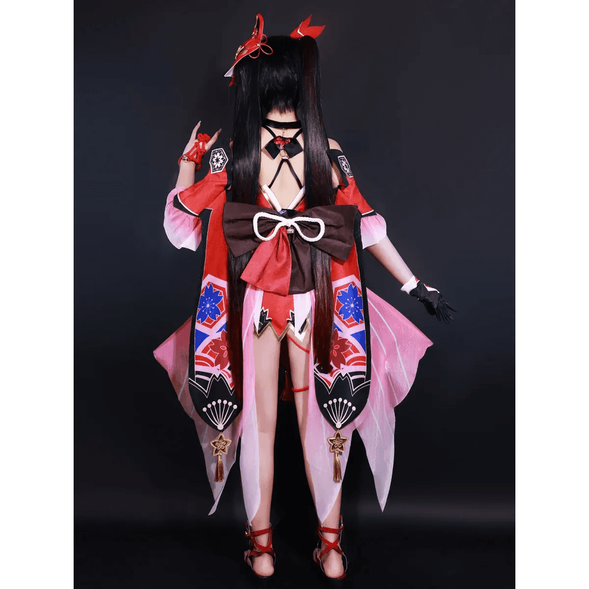 Honkai Star Rail Sparkle Cosplay Costume - Costume mask / XS