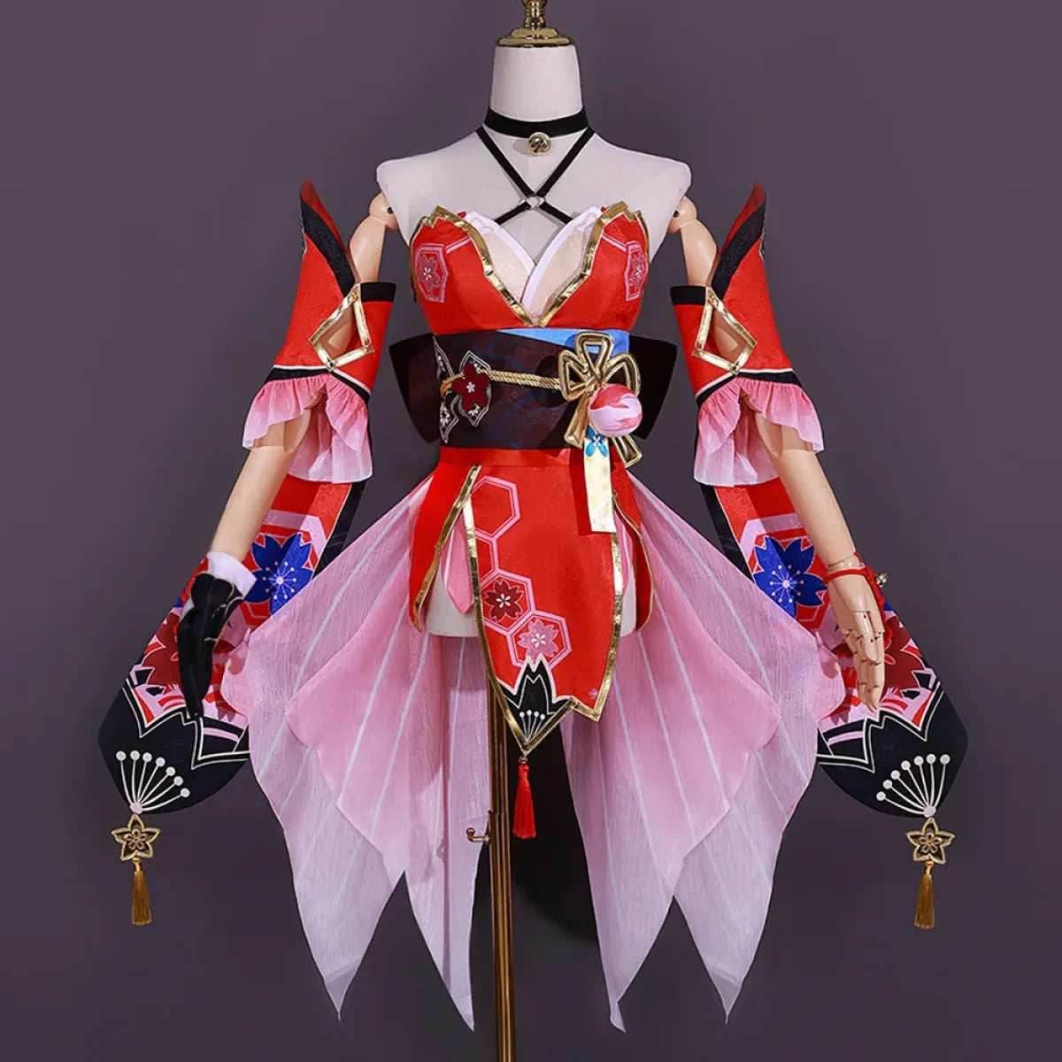 Honkai Star Rail Sparkle Cosplay Costume - Costume mask / XS