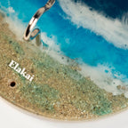 Hook and Ring Toss Game with Resin and Epoxy Finish | The Beach Hook and Ring Game