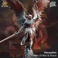 Horauthin, Father of War & Peace (Male Angel Paladin) - 32mm Scale