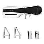 Horizontal Stand for PS5 Slim and Pro | Transparent Acrylic Base Holder Bracket