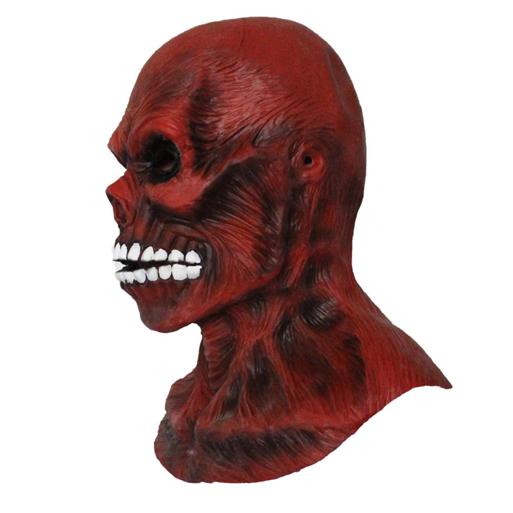 Horror Demon Vampire Red Devil Mask Clown Latex Mask Halloween Costume