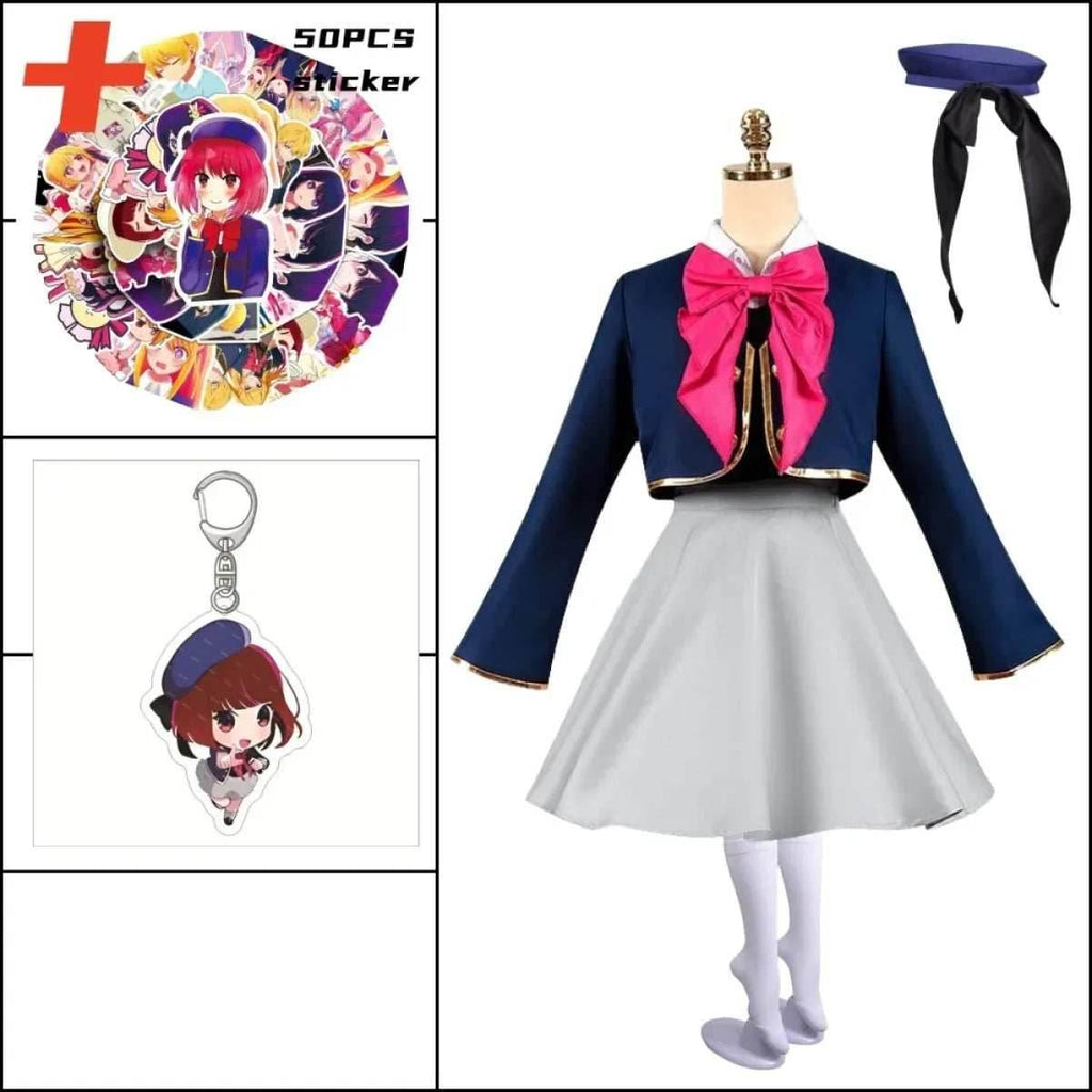 OSHI NO KO Ai Hoshino Cosplay Costume - Hoshino Rubii Arima Kana Lolita Dress - A7 / XS / Nearest Warehouse