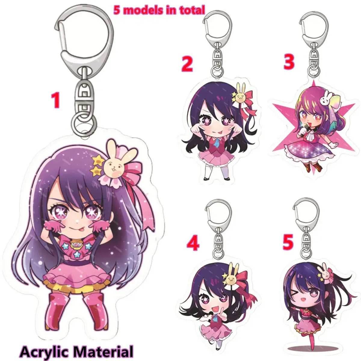 OSHI NO KO Ai Hoshino Cosplay Costume - Hoshino Rubii Arima Kana Lolita Dress - A1 one size / XS / Nearest Warehouse