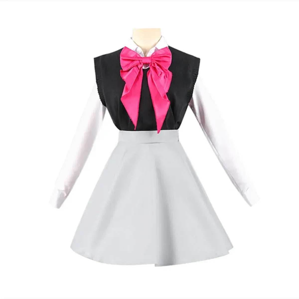 Hoshino Rubii Cosplay Costume - Oshi no Ko Anime JK Uniform Dress - A1 Wig / XS / CHINA | hoshino rubii