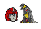 Transformers Autobots Hot Rod And Grimlock 2 Pack Enamel Pin Set - 