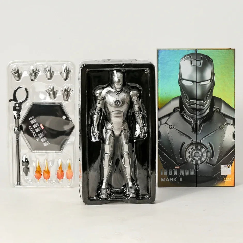 Hot Toys Marvel Iron Man Mark MK 1-7 17 21 42 43 45 46 85 Tony Stark Collection Model Action Figure Toy Birthday Gift