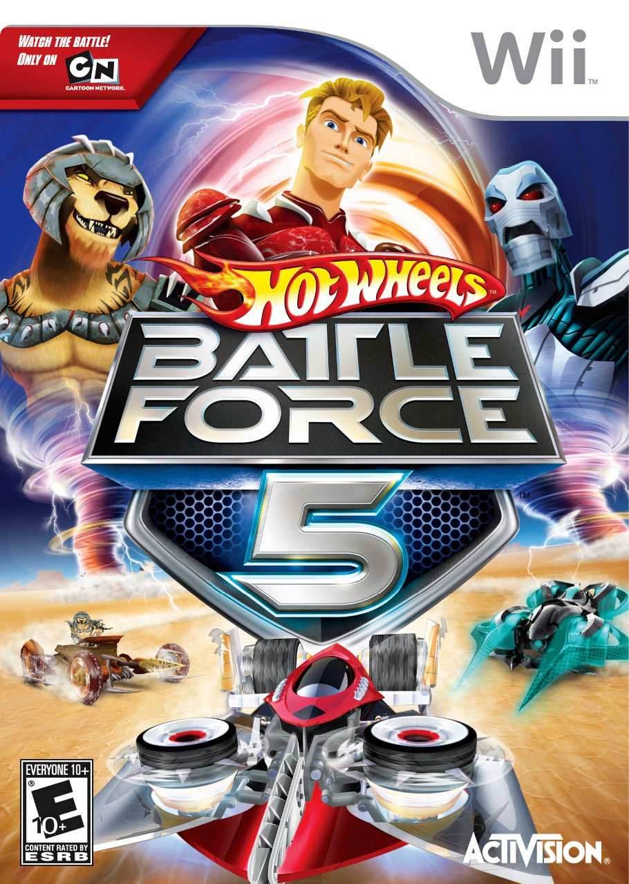 Hot Wheels: Battle Force 5 (Wii) - Game Manual Only