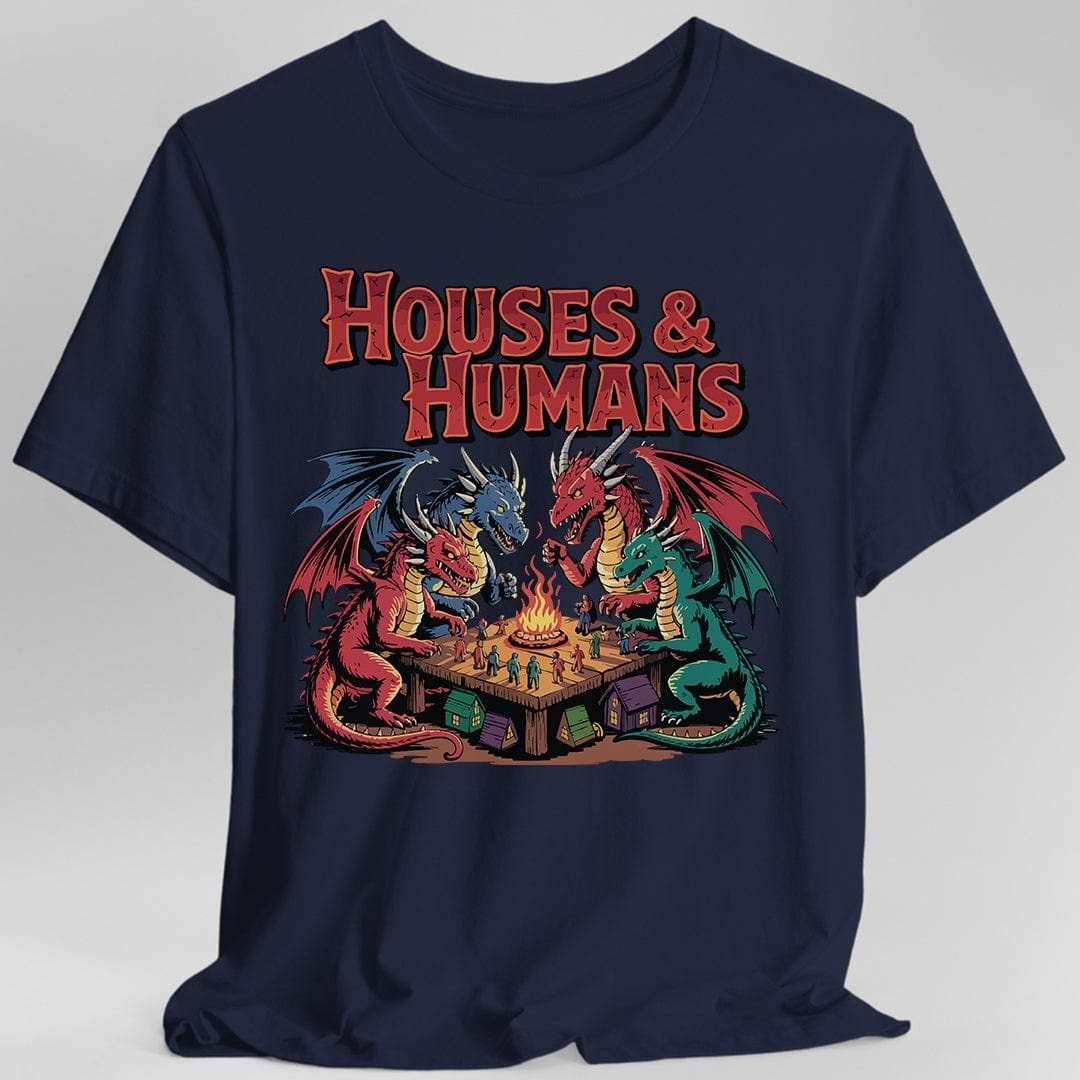 Houses & Humans Shirt - Navy / S